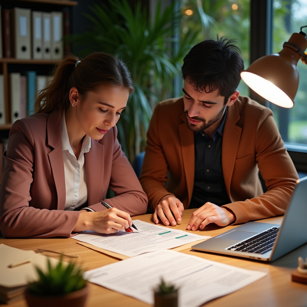 HR professional providing guidance on Austrian residence permit documentation